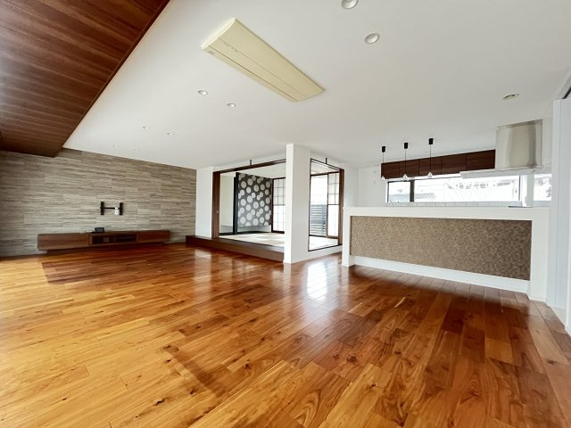 中古住宅　段下の居間・リビング