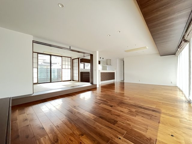 中古住宅　段下の居間・リビング