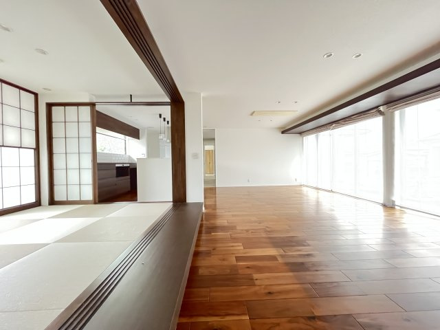 中古住宅　段下の居間・リビング