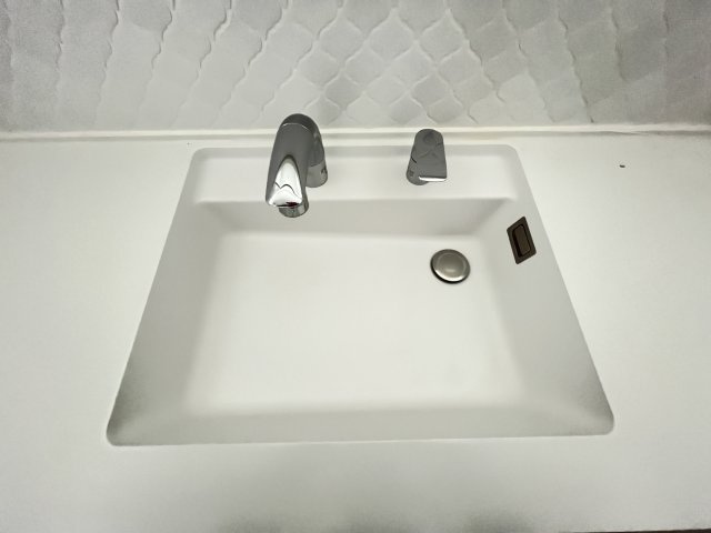 中古住宅　段下の洗面所