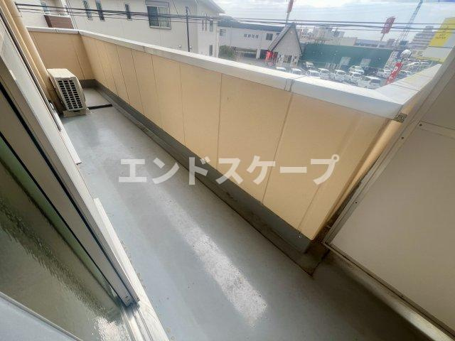 ファミール2000　Ｂのバルコニー|高崎、前橋、伊勢崎エリアのお部屋探しはエンドスケープまで！お客様の理想お聞かせ下さい♪