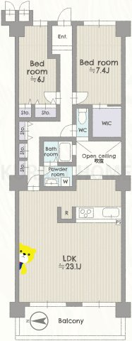 サンシティ桂坂壱番館　4階
