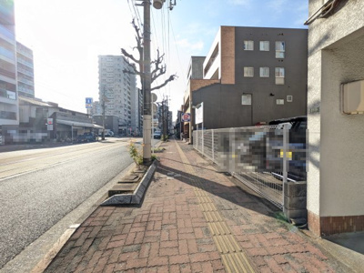 【前面道路含む現地写真】 | 広島市南区宇品御幸４丁目　土地