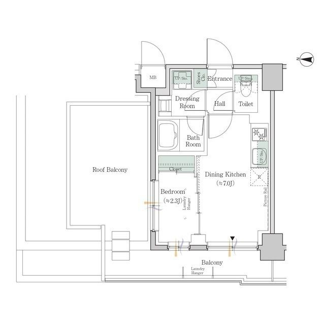 ワンルーフレジデンス錦糸町