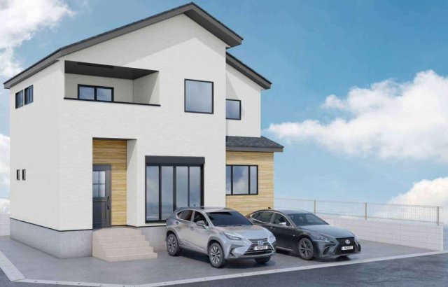 【仲介手数料無料】所沢市若狭８期全１棟　所沢市の新築住宅なら西武ハウジングの外観パース