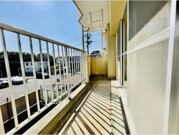 パークサイド大和園のバルコニー