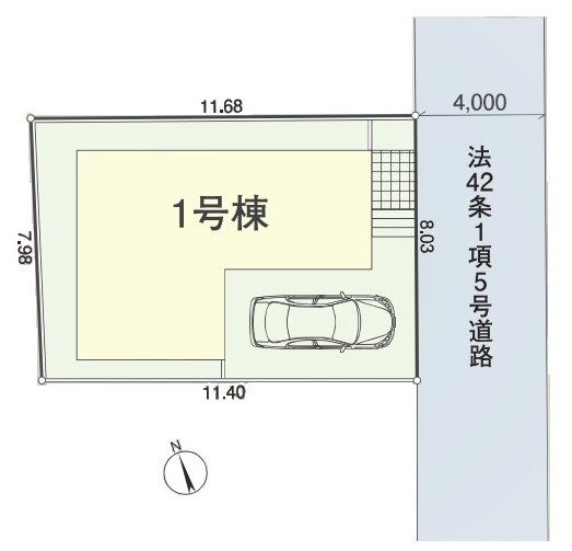 練馬区南大泉第13　全1棟　1号棟