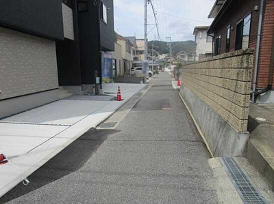 【前面道路含む現地写真】 | 広島市東区温品４丁目No.1