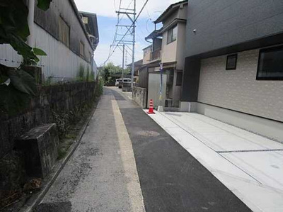 【前面道路含む現地写真】 | 広島市東区温品４丁目No.1