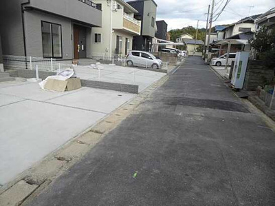 【前面道路含む現地写真】 | 広島市安佐北区口田南４丁目No.1