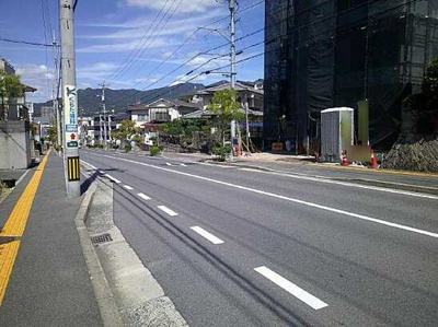 【前面道路含む現地写真】 | 安芸郡府中町鹿籠２丁目No.B