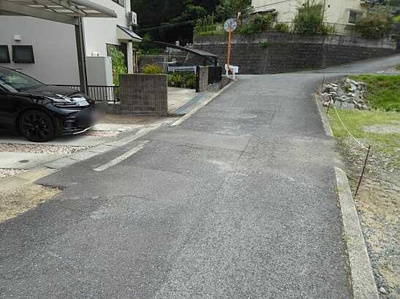 【前面道路含む現地写真】 | 広島市安佐北区白木町大字市川