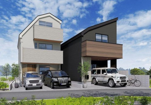 板橋区赤塚新町2丁目　太陽光パネル設置住宅　最終1棟