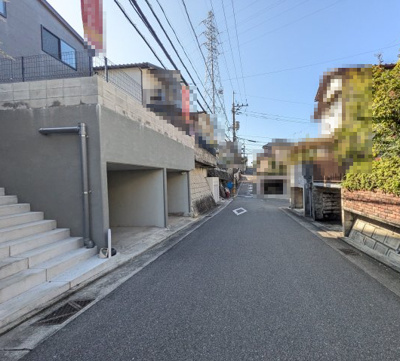 【前面道路含む現地写真】 | 安芸郡府中町清水ヶ丘 清水ヶ丘