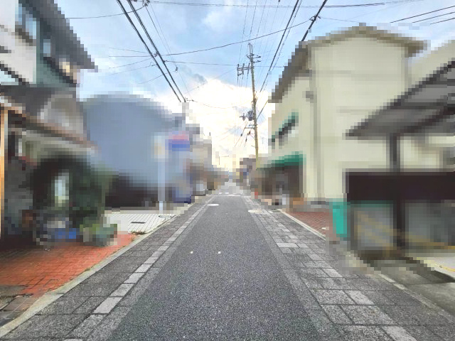 【価格改定】向日市寺戸町東野辺の前面道路含む現地写真|スーパー・コンビニ等お買い物施設が充実しております。