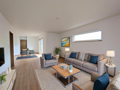 【居間・リビング】 | 広島市安佐南区川内２丁目　No.4 | ☆CGでバーチャルホームステージングしています。
