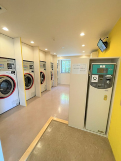 【その他共用部分】 | ランドリールーム。梅雨時期や花粉の季節に嬉しい施設。