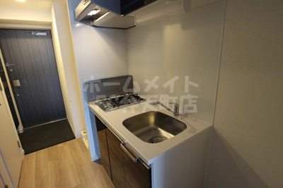 【キッチン】 | ファステート大阪ドームライズ | コンパクトなキッチンで掃除もラクラク