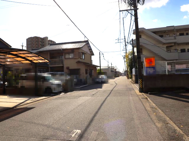 【前面道路含む現地写真】の画像