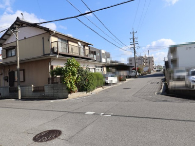 【前面道路含む現地写真】 | 岡崎市鴨田町字広元土地