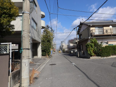 【前面道路含む現地写真】 | 岡崎市鴨田町字広元土地