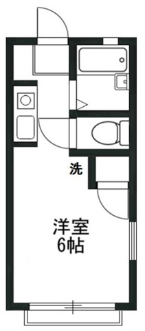 坂戸市泉町のアパートの間取り