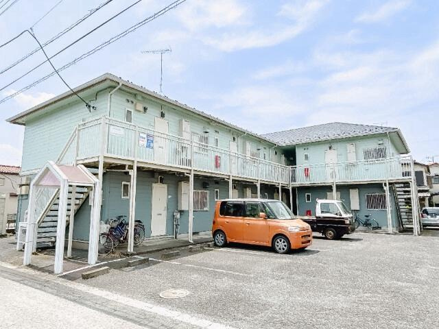 日高市高萩東１丁目のアパートの外観|落ち着いた雰囲気の外観です