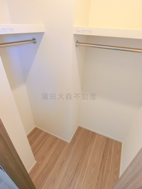 スタイリオ池上SOUTHの収納|洋室5帖の大型収納　ウォークインクローゼット！