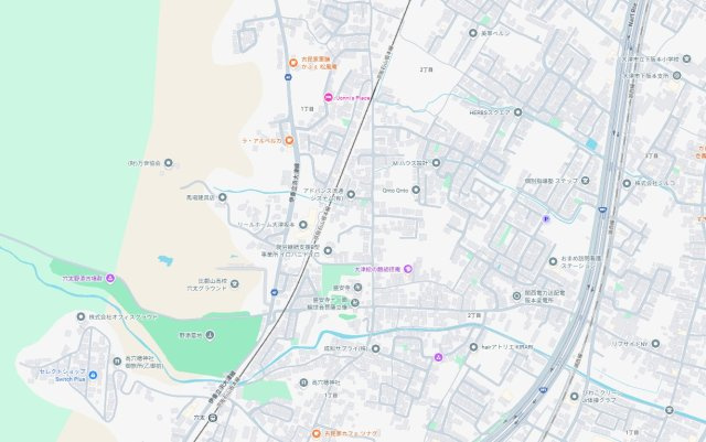 大津市坂本　第34期　新築一戸建ての地図