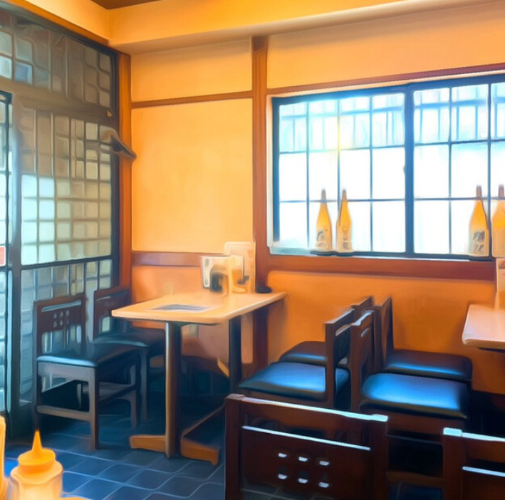 平野町1丁目店舗の内装