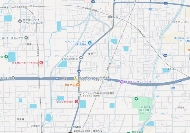 29(土)30(日)現地案内可能！　大和高田市曽大根　第5期　新築一戸建ての地図