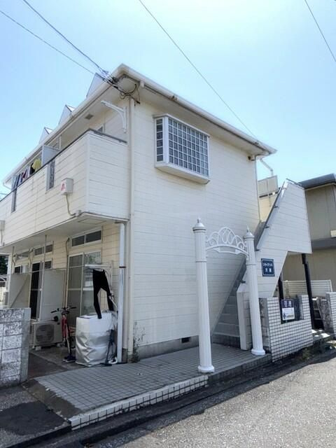 横浜市金沢区大道１丁目のアパートの外観