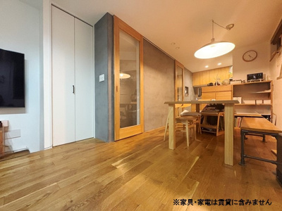 【居間・リビング】 | 小茂根戸建 | 使いやすいリビングです