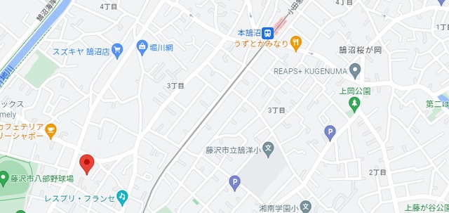 シェル鵠沼海岸　EASTの地図