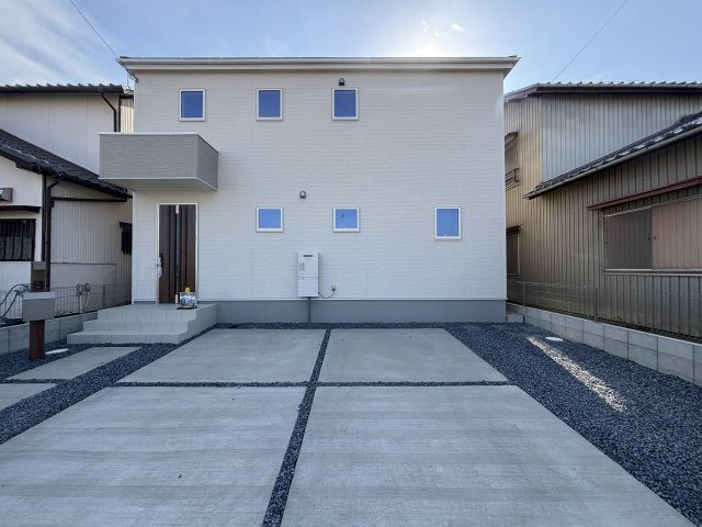 【仲介手数料無料／愛西市】愛西市大井町宮新田　リーブルガーデン　新築戸建　の外観