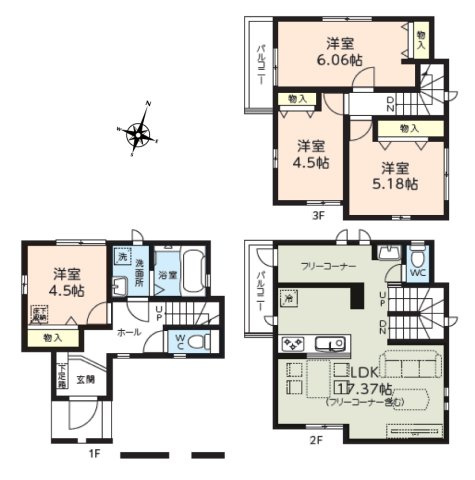 志木市本町３丁目の新築一戸建