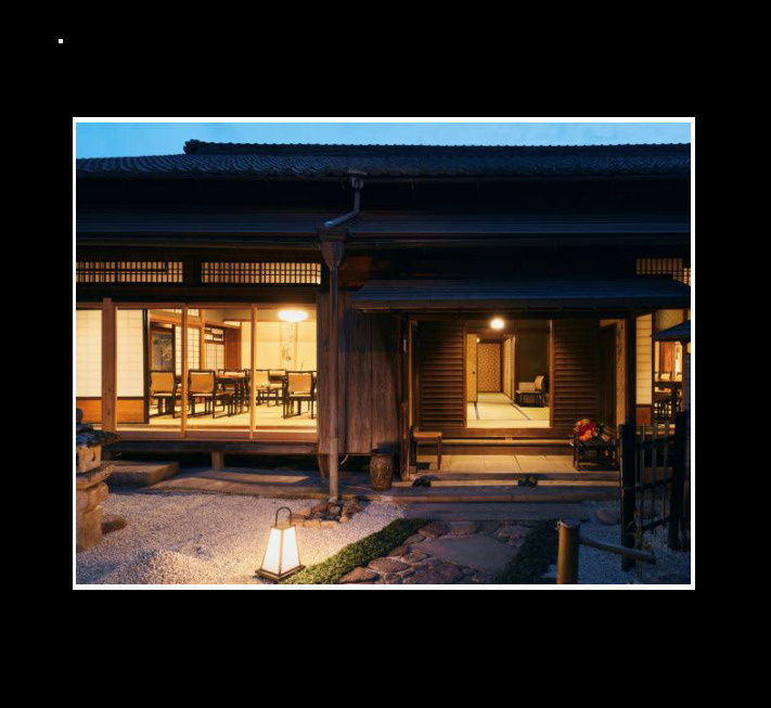 有松古民家　飲食店舗のエントランス