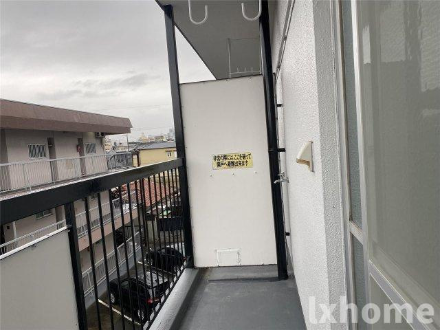 エルソフィア正雀Iのバルコニー|落ち着いた時間を過ごせるバルコニーです