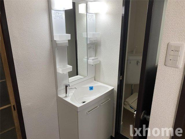 エルソフィア正雀Iの洗面所|コンパクトで使いやすい洗面所