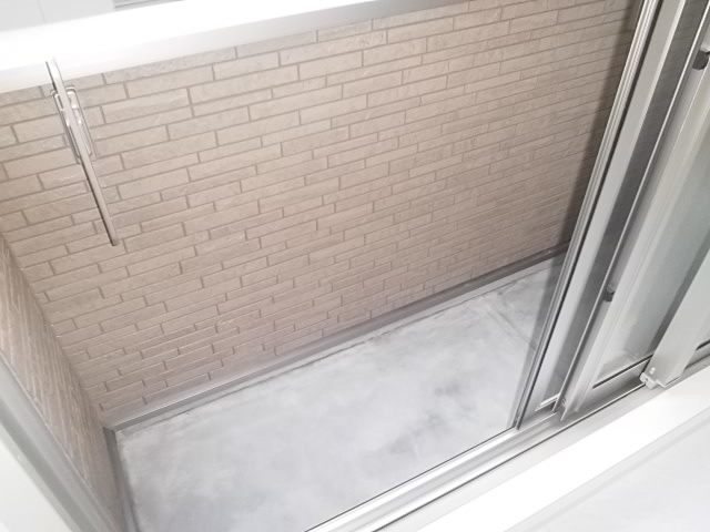 ステラート市川新田のバルコニー