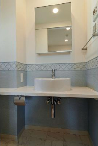 アンシャンテ世田谷　最上階　駅近　角部屋　オートロックの洗面所