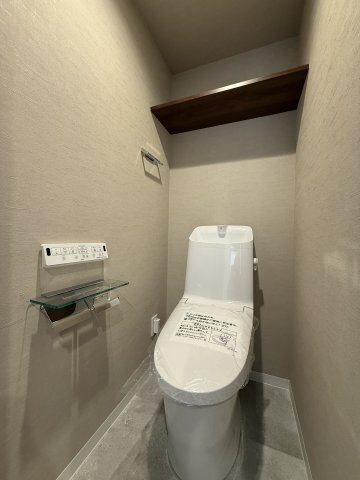 【トイレ】 | 温水洗浄便座は新規交換済みとなっております。