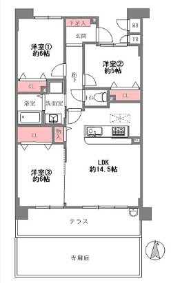 【間取り】 | ディアステージ西宮ブライタス