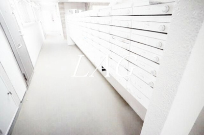 【その他共用部分】 | 梅田マンション | 集合ポストです。