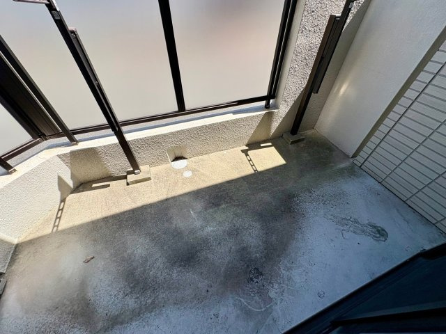 セジュール茨木駅前のバルコニー