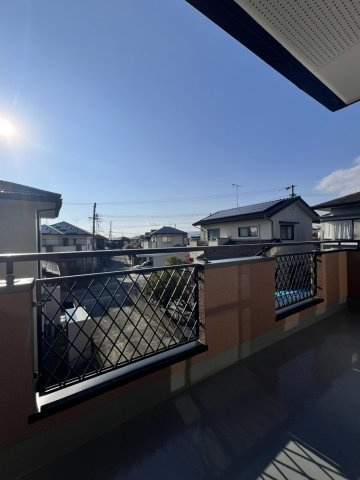☆★☆完成見学会開催中☆★☆松橋町両仲間戸建てのバルコニー