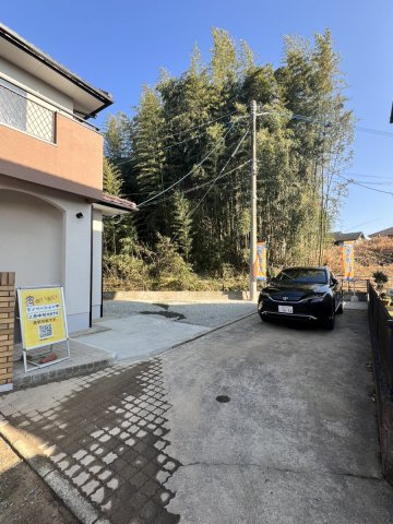 ☆★☆完成見学会開催中☆★☆松橋町両仲間戸建ての駐車場
