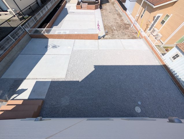 【駐車場】 | リーブルガーデン.S吉岡町第13下野田ー② | 進入路はこれから舗装が入ります♪