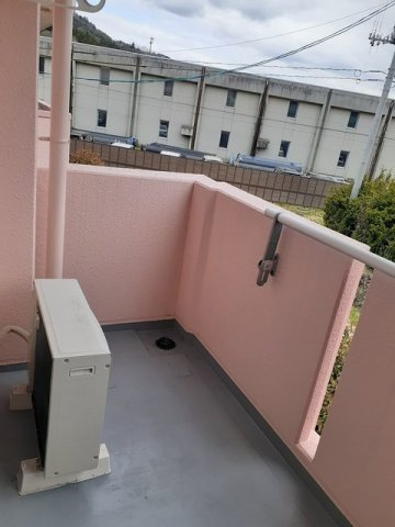 ヒルサイドスクエアⅠのバルコニー