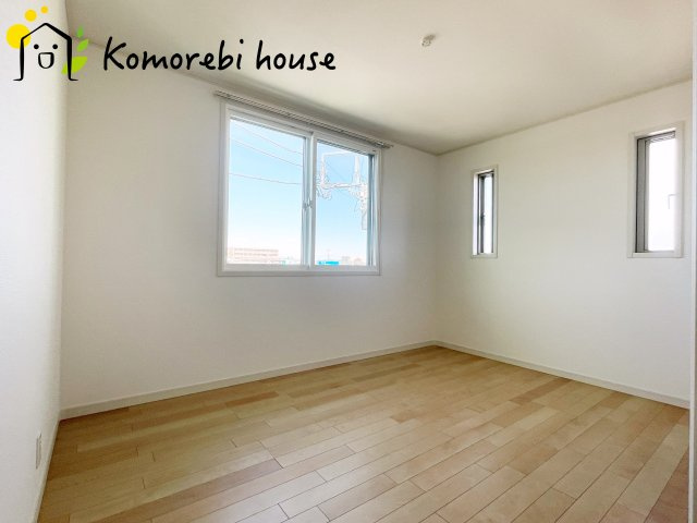 さいたま市北区奈良町　2期　新築一戸建て　グランドパティオ　の洋室|広々とした洋室です